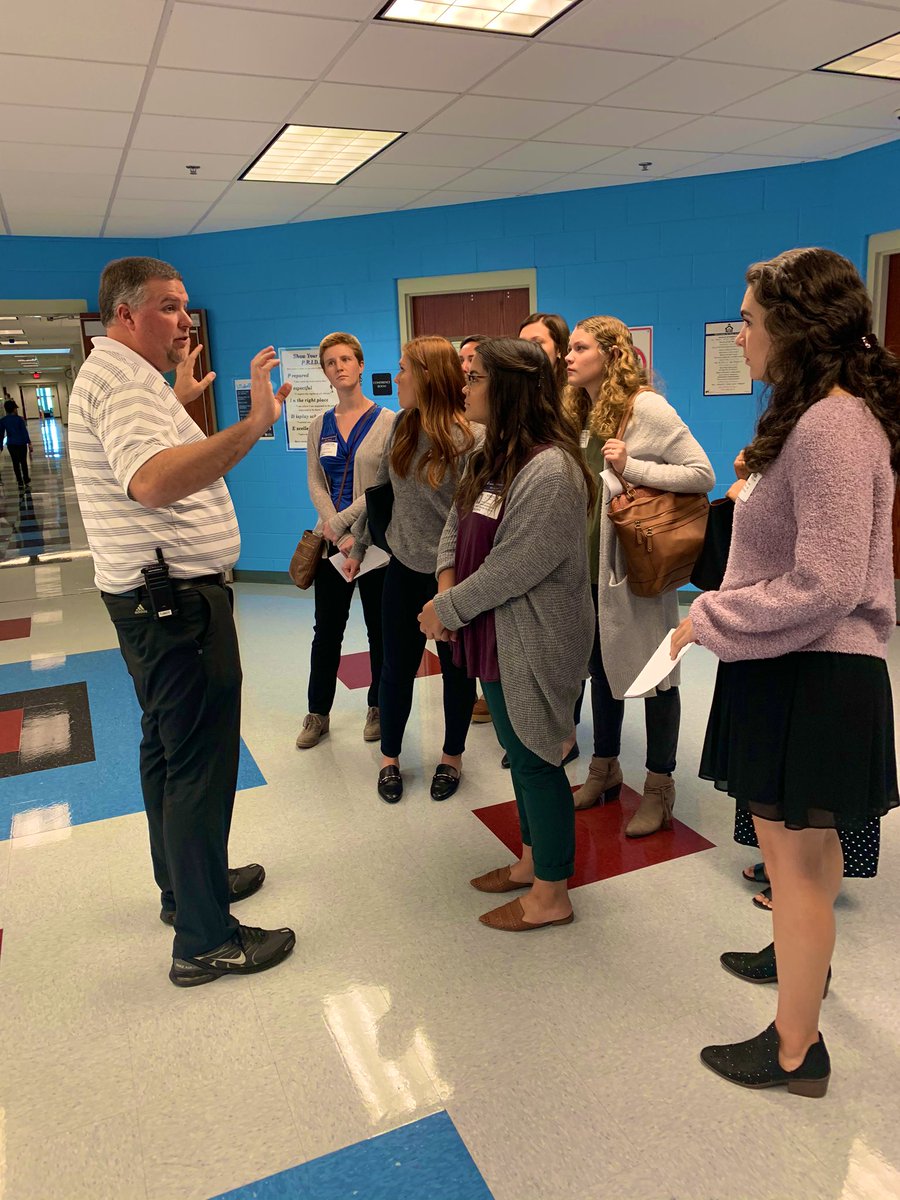 The first day of our Berry Middle School partnership was a success!  Thank you for the orientation.  <a href="/BerryMiddle/">Berry Middle School</a> We look forward to learning with you all this semester. <a href="/SamfordEd/">Samford Orlean Beeson School of Education</a> #secondaryed #SEED