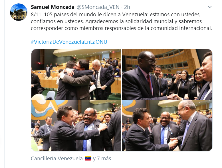 mirellayjuan's tweet photo. @SMoncada_VEN EXCELENTE NOTICIA....NUEVAMENTE LA PATRIA SE CRECE.....Y LOS ESCUALIDOS VUELVEN A ......"FRACASAR" @dcabellor @ConElMazoDando https://t.co/TsJLLZsRxC
