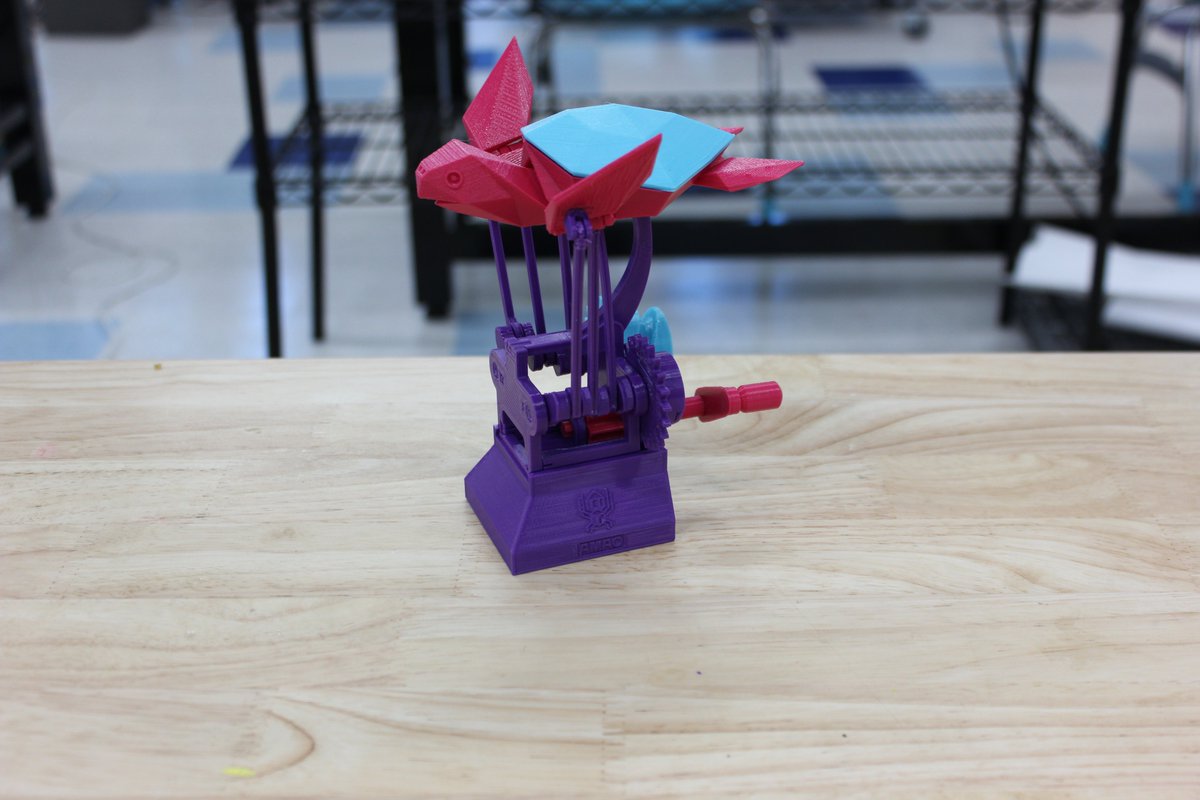 GrbyDmrtrk's tweet photo. We made a flying sea #turtle designed by #AmaoChan @thingiverse
https://t.co/USR5UMsgMN
https://t.co/wI72CGL51n
#InnovationLabTX #STEMSOS #makerspace #Automata @STEMSOS https://t.co/4tlOvH9n0M