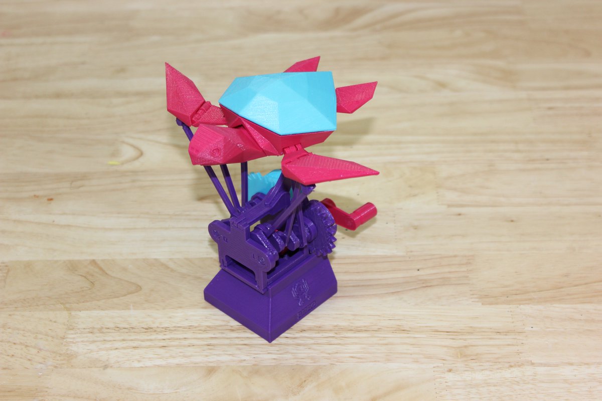 GrbyDmrtrk's tweet photo. We made a flying sea #turtle designed by #AmaoChan @thingiverse
https://t.co/USR5UMsgMN
https://t.co/wI72CGL51n
#InnovationLabTX #STEMSOS #makerspace #Automata @STEMSOS https://t.co/4tlOvH9n0M