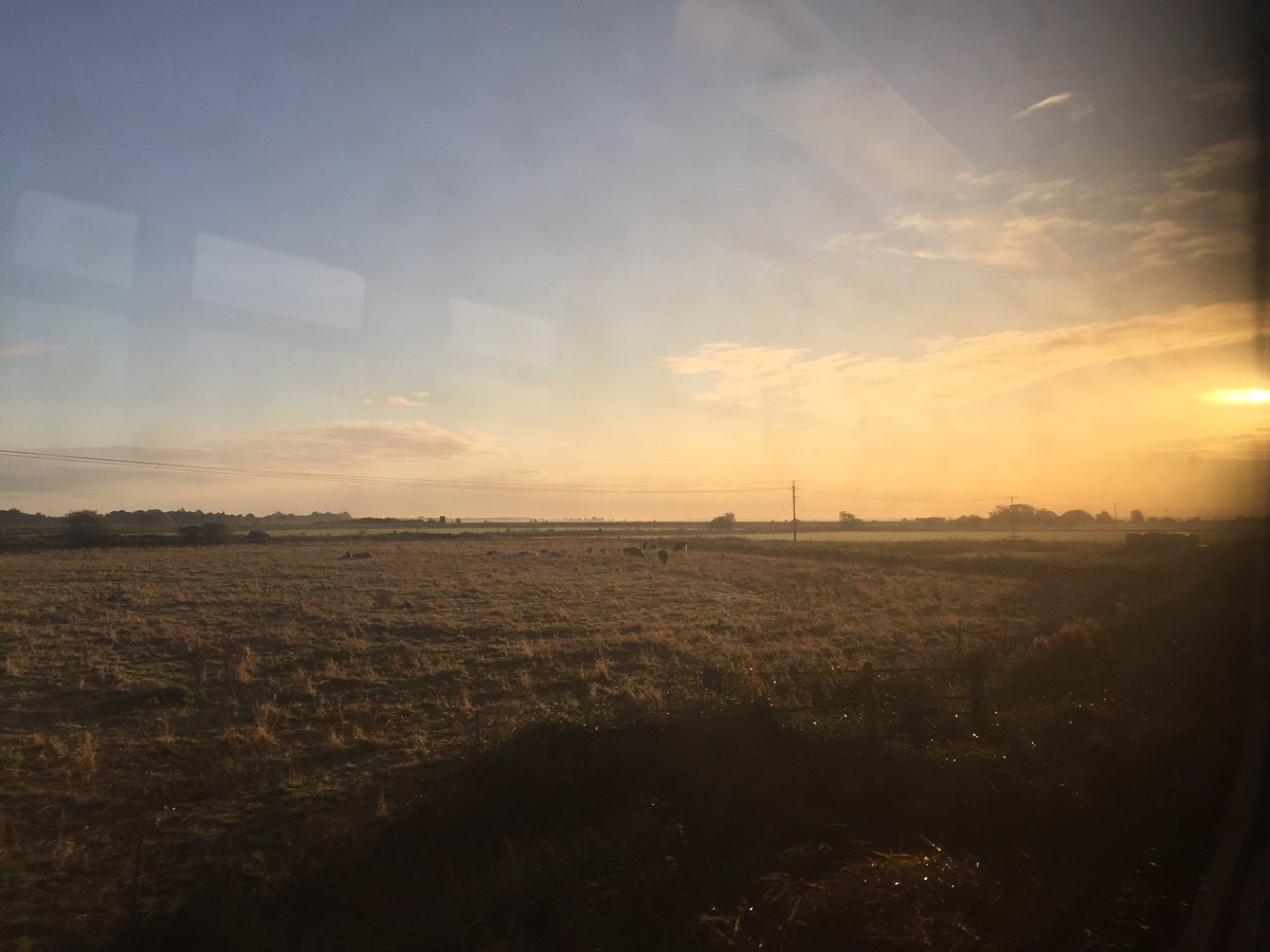 I am not able to make #IPNA2019 @IPNA_PedNeph @2019Ipna in pretty Venice (following closely on twitter!) - but it was a gorgeous morning on my train this morning to Great Yarmouth for @EMEESYkidney shared care clinic! #englandisbeautiful @BAPNnephrology