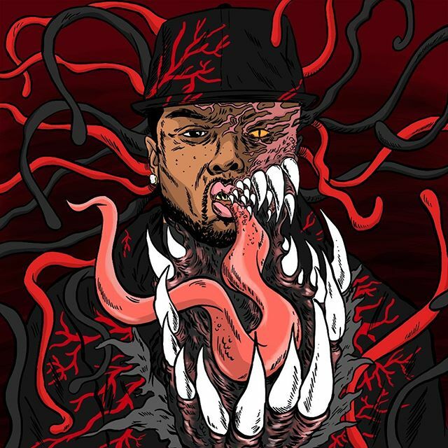 BnardArtwork's tweet photo. My single Cover artwork for Westside Gunn’s “Finn Balor” from Hitler Wears Hermès 5. 2018 @westsidegunn #digitalart #illustration #wsg #demonking #hwh5 #bnardartwork #tbt https://t.co/nummJWDvnf https://t.co/5IApbLpq1X