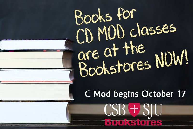 Csbsju Bookstore Csbsjubookstore Twitter