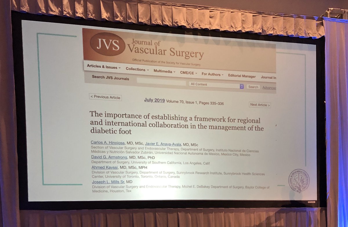jmills1955's tweet photo. Tenemos que hacer las estrategias  para evitar amputación prevenible #SomosUnEquipo #SoMe4Surgery #ComprehensiveVascularCare https://t.co/mB5EXWJdD5