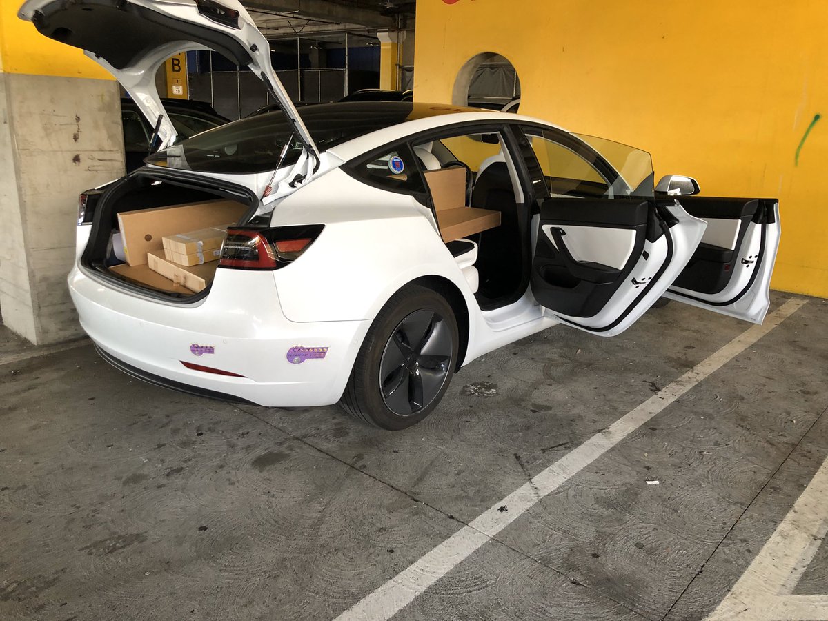 Juan Hernandez On Twitter Can You Fit An Ikea King Size Bed Inside A Tesla Model3 Yes You Can