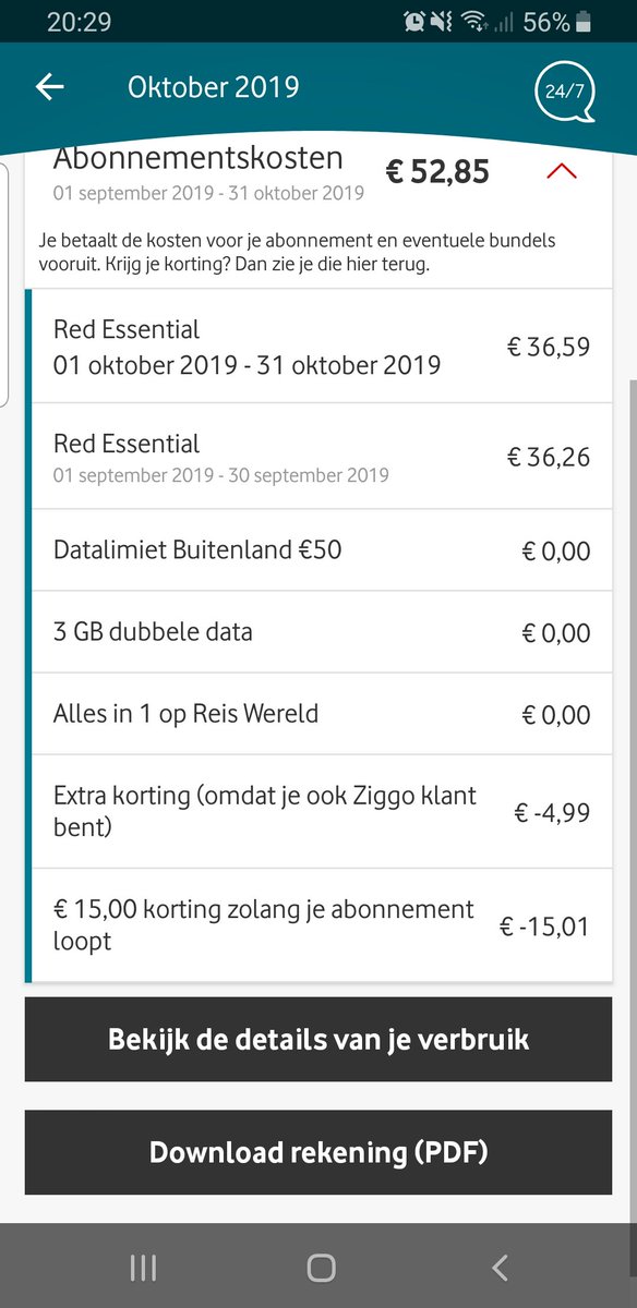 xShanty's tweet photo. @vodafoneNL Jullie hebben deze maand plots 52 euro ipv 16 euro afgeschreven en ik kom er niet achter waarom. Kunnen jullie mij uitleggen waarom ik plots 2 maanden heb betaald waarvan 1 zonder de korting waar ik recht op heb? https://t.co/ReqfTamtwX