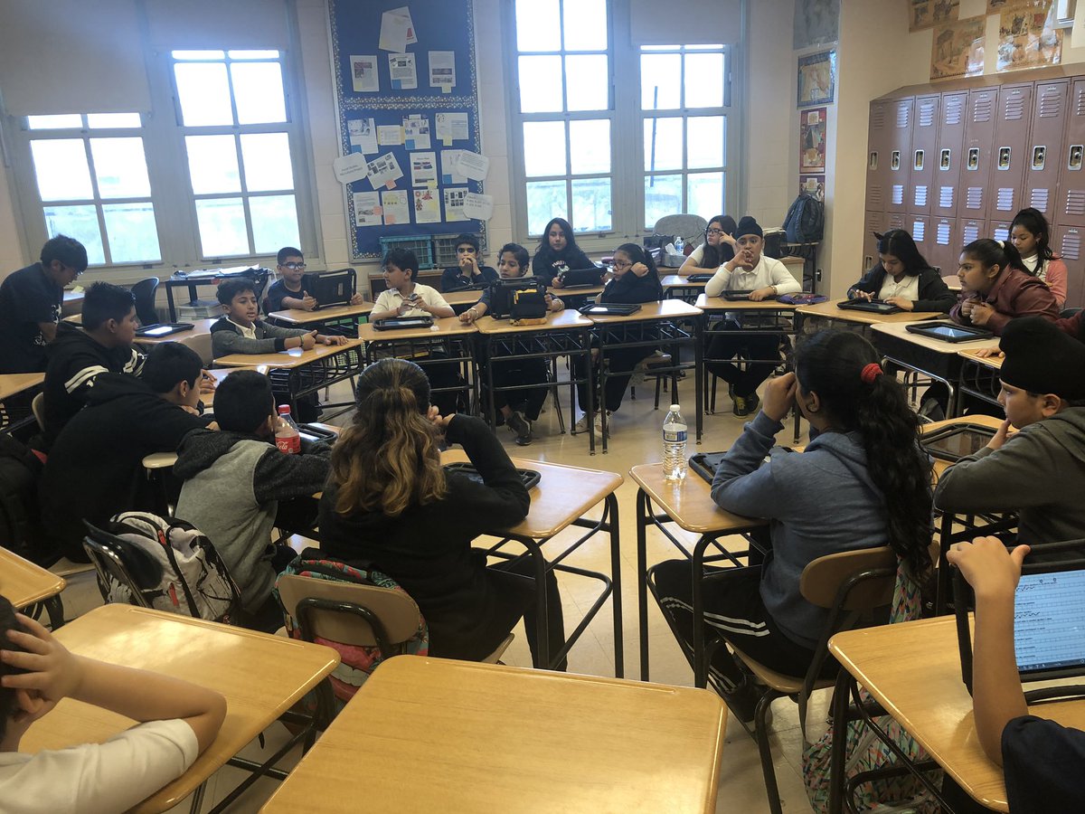 MrPJCarriere's tweet photo. We had our Socratic Seminar on the impact of the Neolithic Revolution today! It was lit like a Paleolithic dinner 🔥🔥🔥🔥 https://t.co/9HmVduNQvl