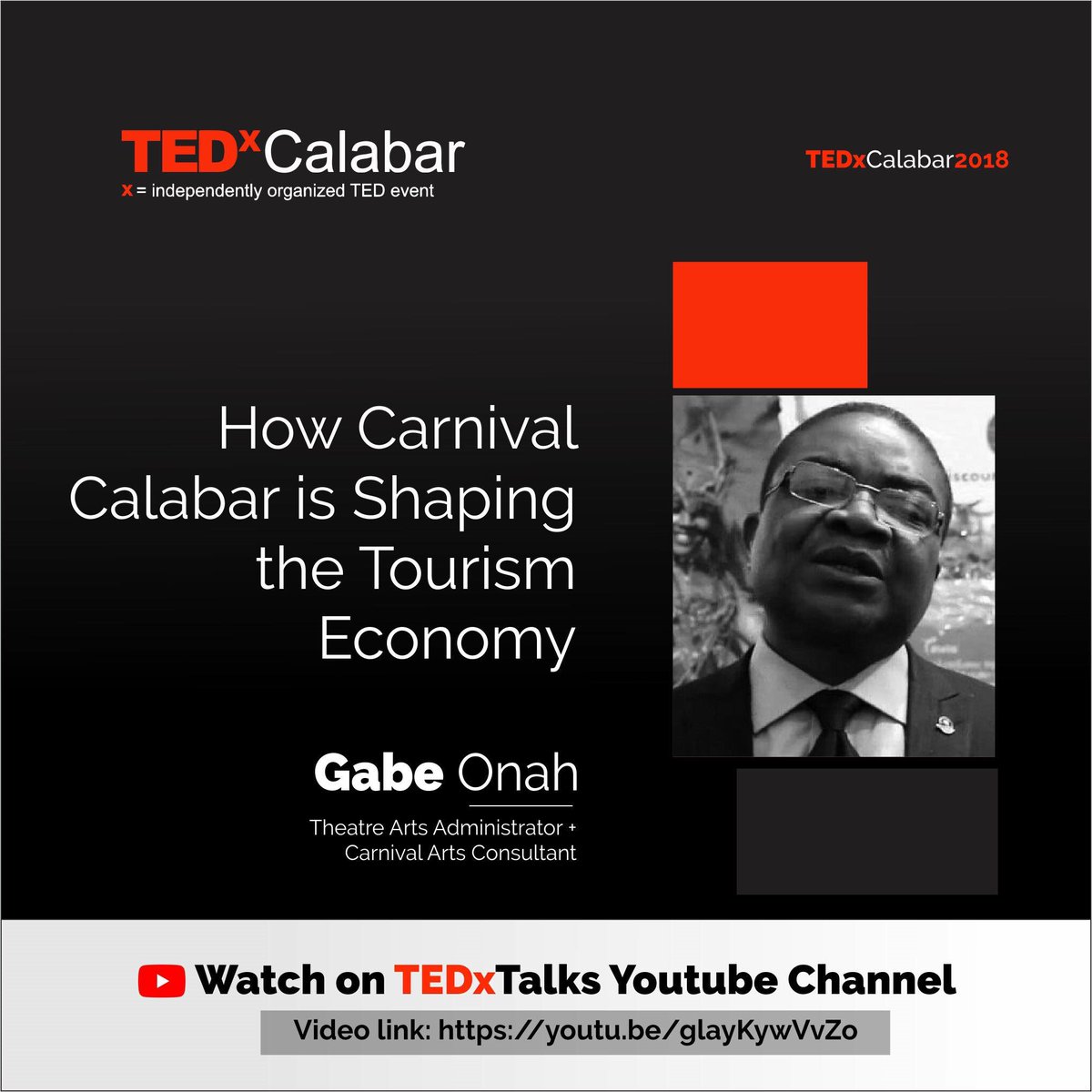TEDxCalabar's tweet photo. #TEDxCalabar The annual @CarnivalCalabar is perhaps Africa’s biggest street party and cultural festival - 50K costumed revelers, 2 million spectators + over 50 million TV  viewers. What's its impact on the economy? 

Watch @ TEDxTalks YouTube Channel Link: https://t.co/Ai0ajwqiAm https://t.co/XVv1X1Zmkp