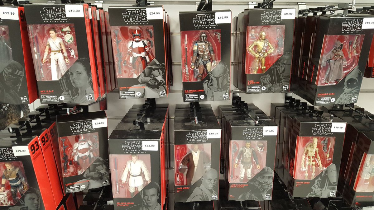 Eggmanstudiosig's tweet photo. Lots new @ForbiddenPlanet #fpnewcastle today #Hasbro #starwarstheblackseries #clonecommanderfox #TheRiseOfSkwalker #c3p0 #starwarsthevintagecollection #TheMandalorian #FunkoPop #popvinyl #neca #teenagemutantninjaturtles @FanthaTracks @markyj71 @bossksbounty @yak_face @tomwaugh79 https://t.co/32sDeDJrH9