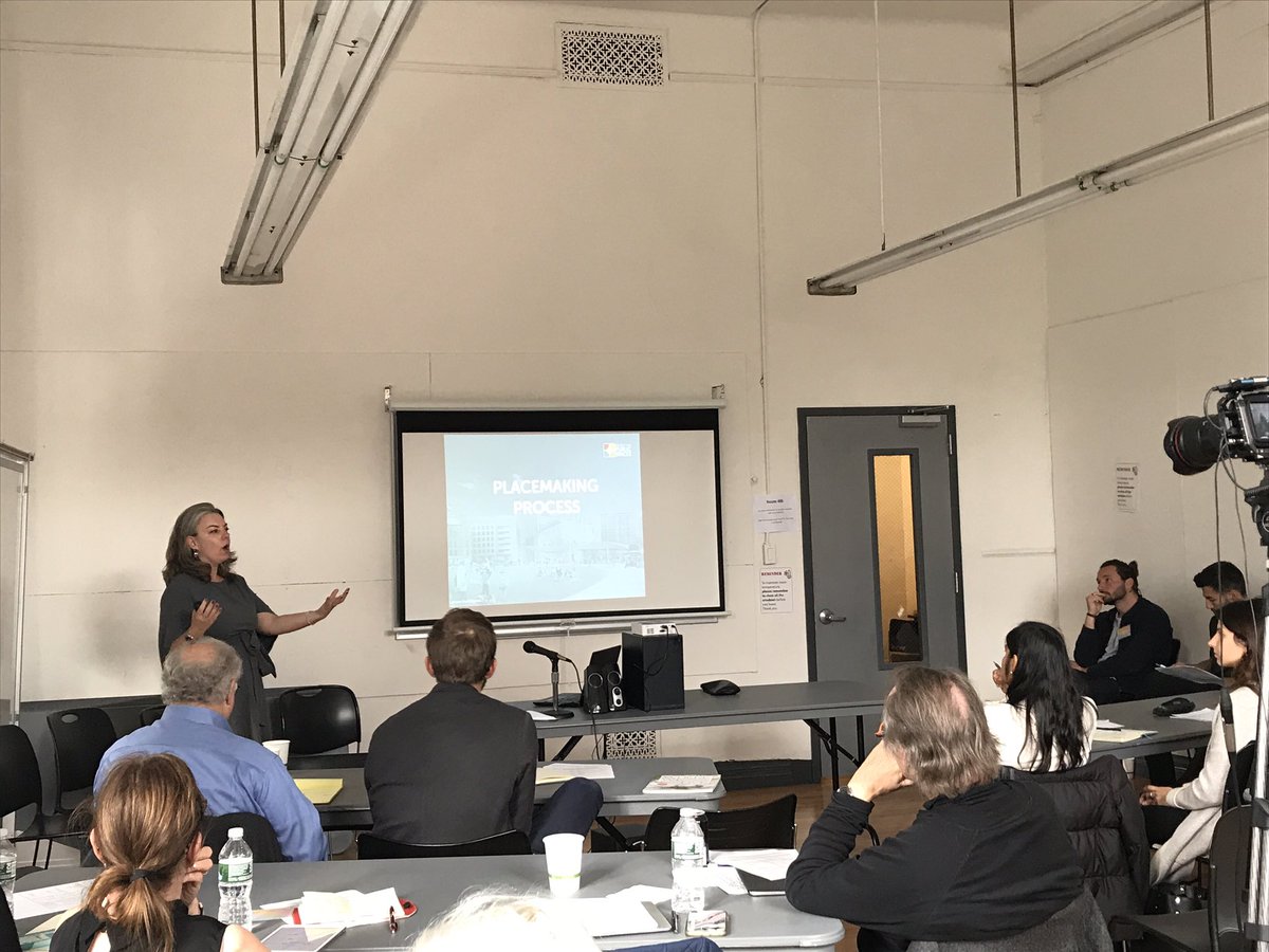 TheCCDesign's tweet photo. The COMMUNITY is the EXPERT! 
Kelly Verel @PPS_Placemaking #CCities19 #ConsciousCities https://t.co/Q767lyoMJJ