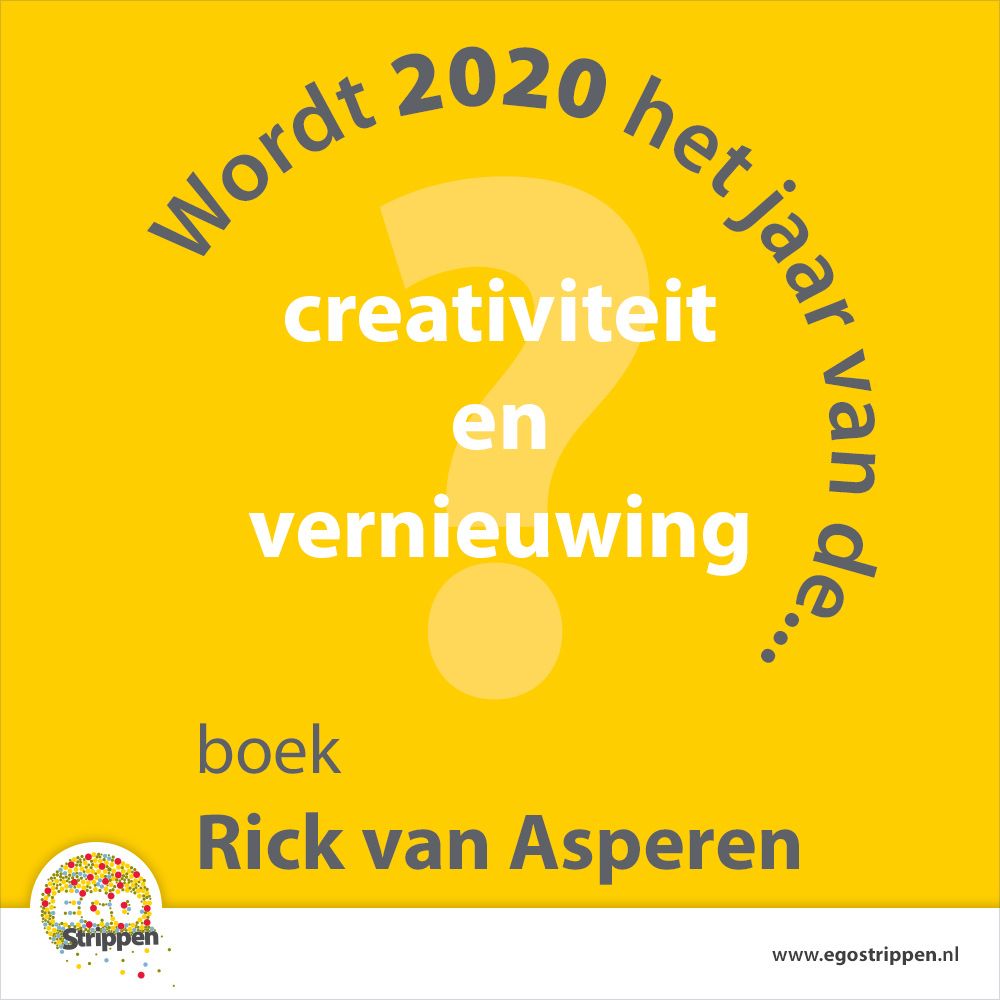 Het aftellen is begonnen! Nog 11 weken en dan staan we met elkaar in het nieuwe jaar. Wordt 2020 jullie jaar van de creativiteit en vernieuwing? Boek dan nu #spreker Rick van Asperen voor een interactieve en inzichtgevende aftrap tijdens jullie nieuwjaarsbijeenkomst.