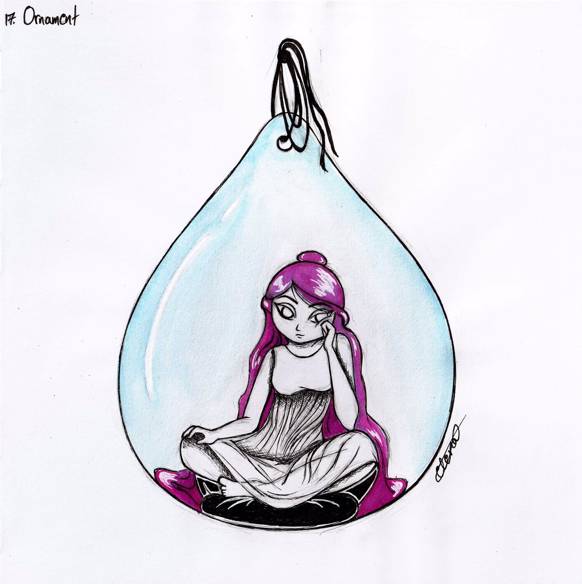 D_Featherwings's tweet photo. Inktober Day 17: Ornament 

#inktober2019 #Inktober2019day17 #inktober2019day17ornament #ornament #girl #inkdrawing #drawing https://t.co/s7Bpu461VE