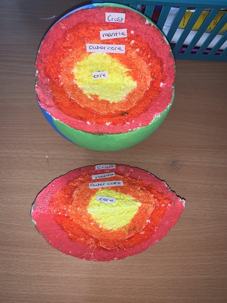GeographyJade's tweet image. Some of the amazing homework’s my year 8’s have been doing 😍 #geography #earthstructure #volcano @Burnley_High