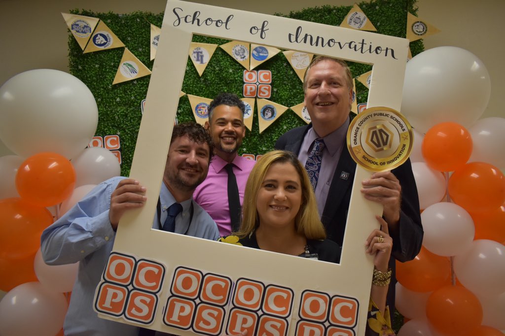 OCPSinnovation's tweet photo. Happy Boss’s Day to our great and innovative boss, Mr. Wright! Keep being who you are and doing what you do best! 👍🏼👍🏼👍🏼😊😊😊  🎈🎈🎈      - Innovation Team https://t.co/nixm3BZZtm