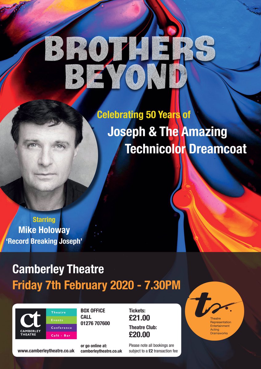 Looking forward to this in 2020! <a href="/CamboTheatre/">Camberley Theatre</a> <a href="/brothers_beyond/">Brothers Beyond</a> 🌈🌈🌈🌈🌈