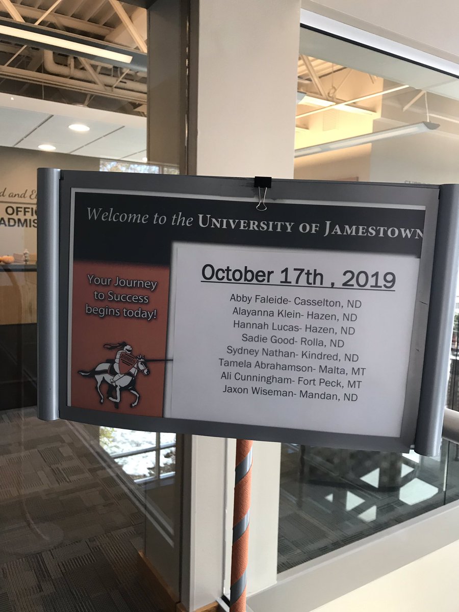 FutureJimmies's tweet photo. It’s a full day of visits on campus today! And another full one tomorrow. #getalltheJimmies #gojimmies #meabreak #ndeabreak https://t.co/UMQMgCAcdX
