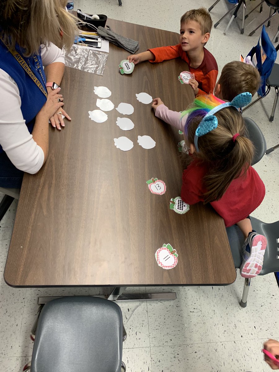 MrsShannonsCrew's tweet photo. Working hard at learning our teen numbers. ☺️ https://t.co/YTZijh67Da