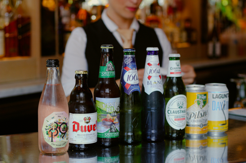 AquitaineBoston's tweet photo. We have an amazing selection for our beer lovers! Of Course, we have our favorite French Beer Kronenbourg 1664 https://t.co/NjWQaDs8Bf