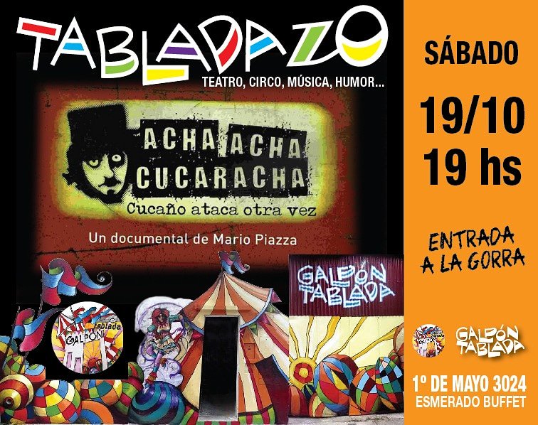 Este sábado: Acha Acha en Tablada..