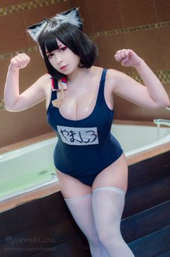 コスプレイヤーYoshinobi-chan!! のTwitter自撮りエロ画像23