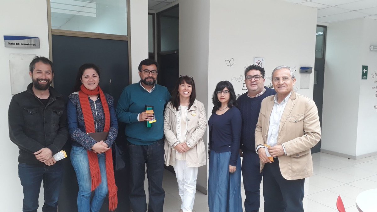 Hoy nos reunimos con l@s académic@s de la carrera de Sociología, la que ha formado a tant@s profesiones e investigador@s de nuestra región.  
#ConstruyamosMásUniversidad