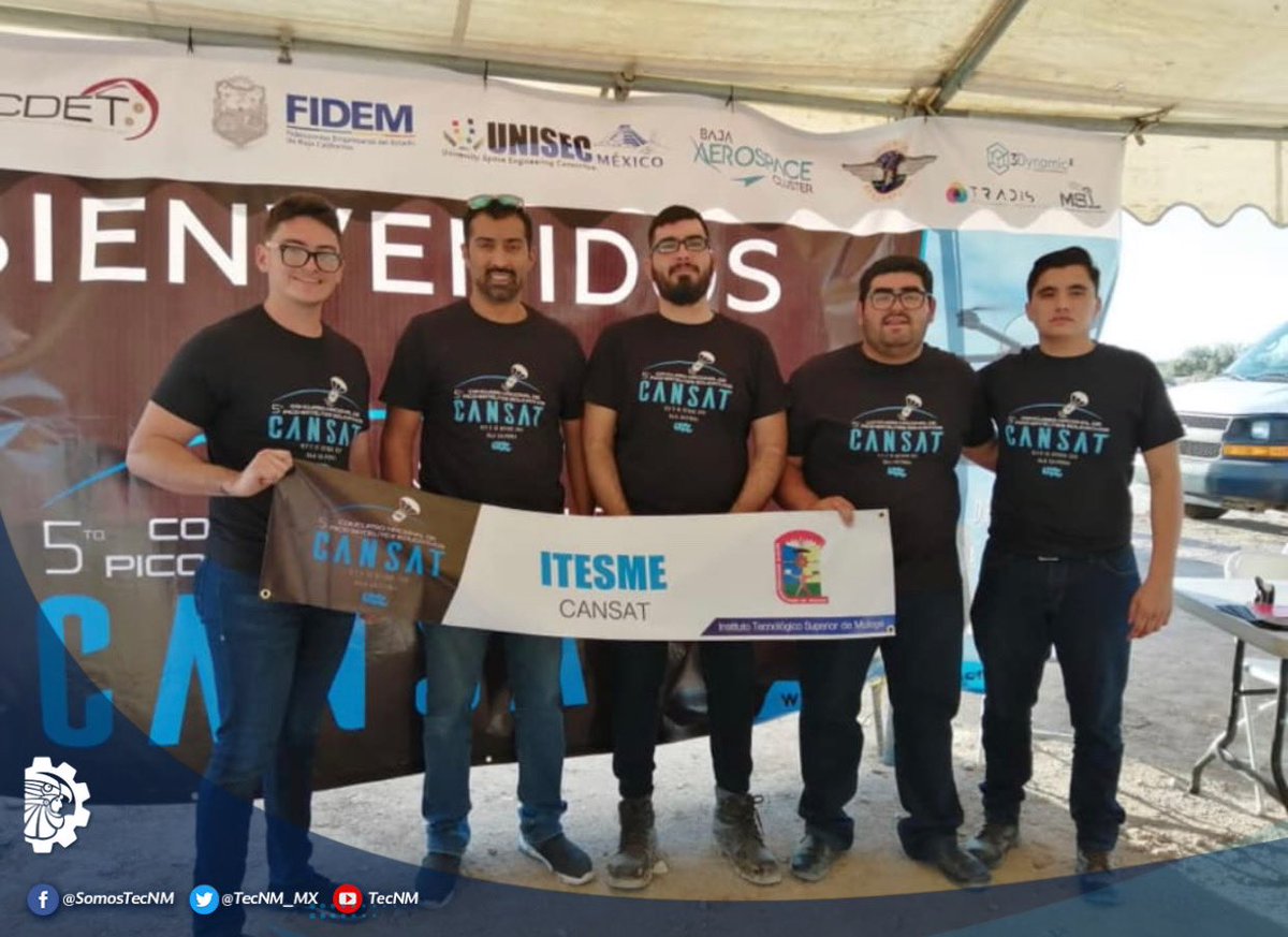 TecNM_MX's tweet image. #OrgulloTecNM
El prototipo Pico-Satélite educativo, construido por Kevin Zúñiga, José Estrada, Pedro Villavicencio y Juan Mayoral, estudiantes del #TecNM Mulegé, destacaron con su participación en el 5to. Concurso Nacional Pico-Satélites Educativos CanSat, celebrado en la #UABC
