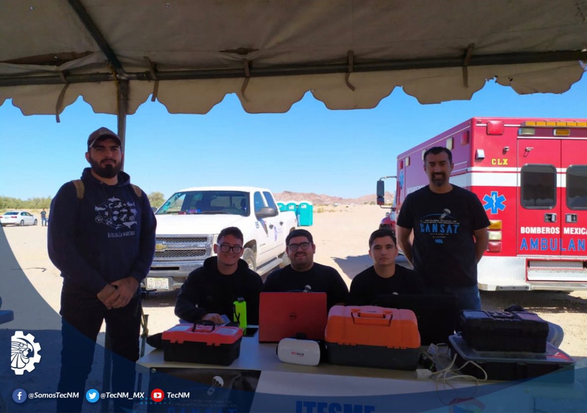 TecNM_MX's tweet image. #OrgulloTecNM
El prototipo Pico-Satélite educativo, construido por Kevin Zúñiga, José Estrada, Pedro Villavicencio y Juan Mayoral, estudiantes del #TecNM Mulegé, destacaron con su participación en el 5to. Concurso Nacional Pico-Satélites Educativos CanSat, celebrado en la #UABC