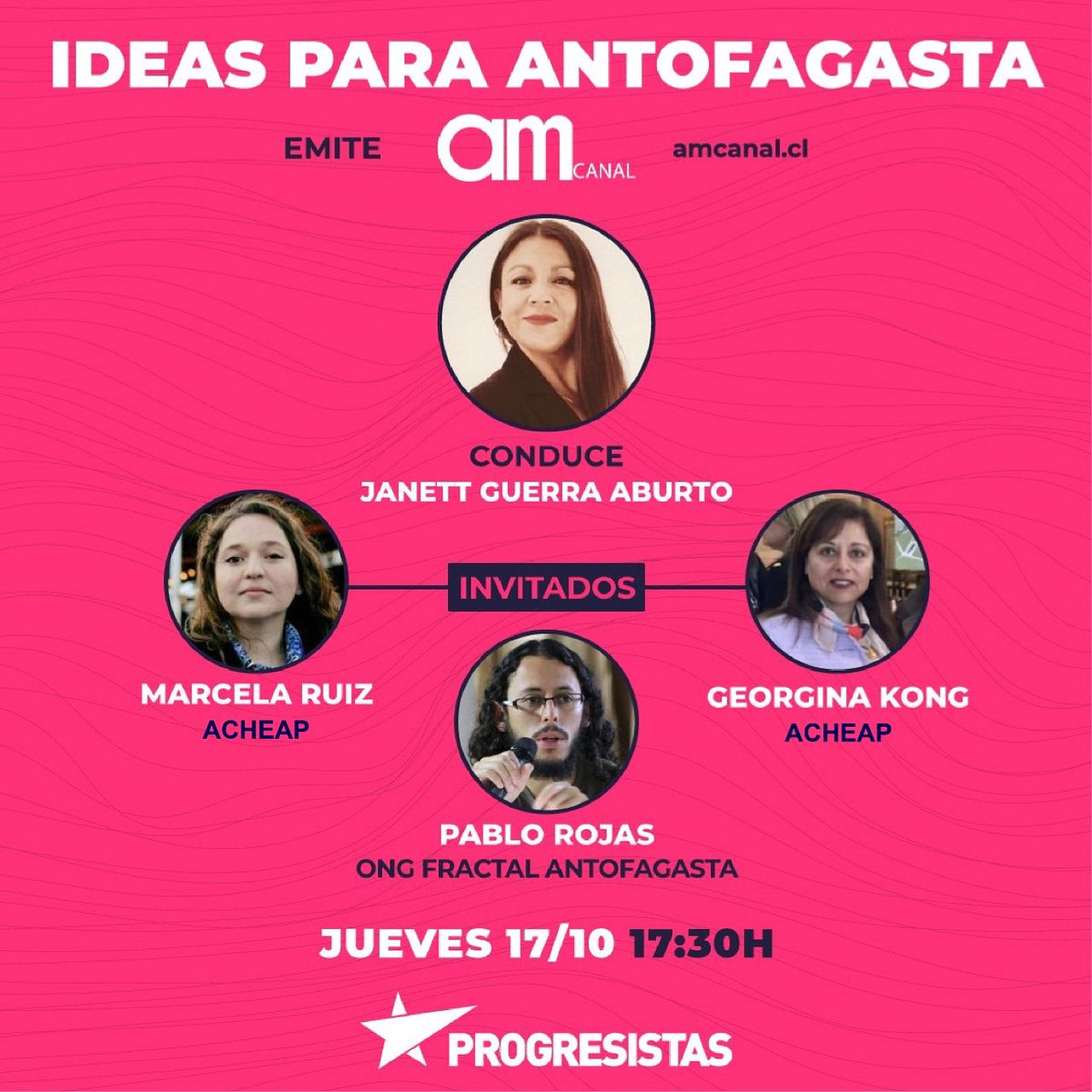 Hoy 📌
17:30 🕠
<a href="/amcanal/">April c</a> 📻
@georgina_kong y @marce_ruiz_a miembros de <a href="/acheapag/">acheapag</a> contarán todo lo relacionado con <a href="/encciudadanos/">EncuentrosCiudadanos</a> #antofagasta 2019 Participa de #EncuentrosCiudadanos, inscríbete en bit.ly/2xIltoj#apecch… #acheapag #economiaoceanica #ernc #mujer #energia #futuro