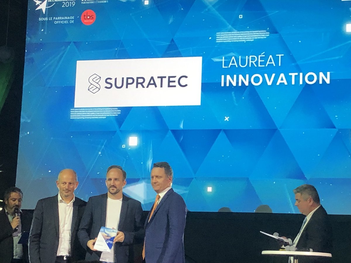 🥇🚀🏆 And the #winner is...🥁 ⁦<a href="/SupratecIndus/">SUPRATEC</a> remporte le Prix #Innovation des⁩ #TrophéesAéro by ⁦<a href="/LaTribuneTlse/">La Tribune Toulouse</a>⁩ ! Well done guys 👏🏻👍🏻 ! #WeInspireIndustry