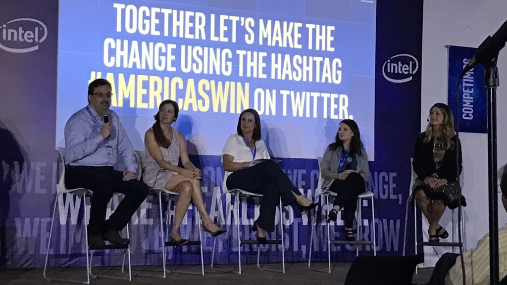 agarayc's tweet photo. Attending Inclusive Leader Panel at Americas WIN Conference #AmericasWin #IamIntel https://t.co/Ywg2q4Dlhw
