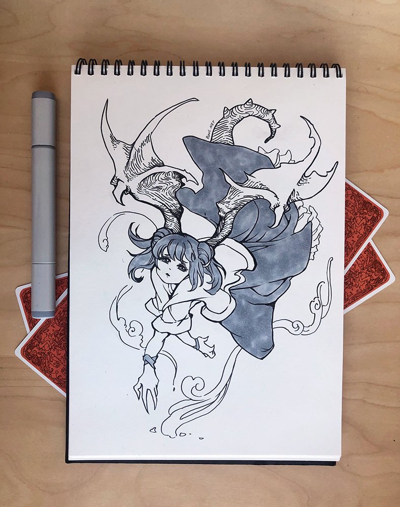 Great Dragon [4/15] #Inktober #FireEmblem 