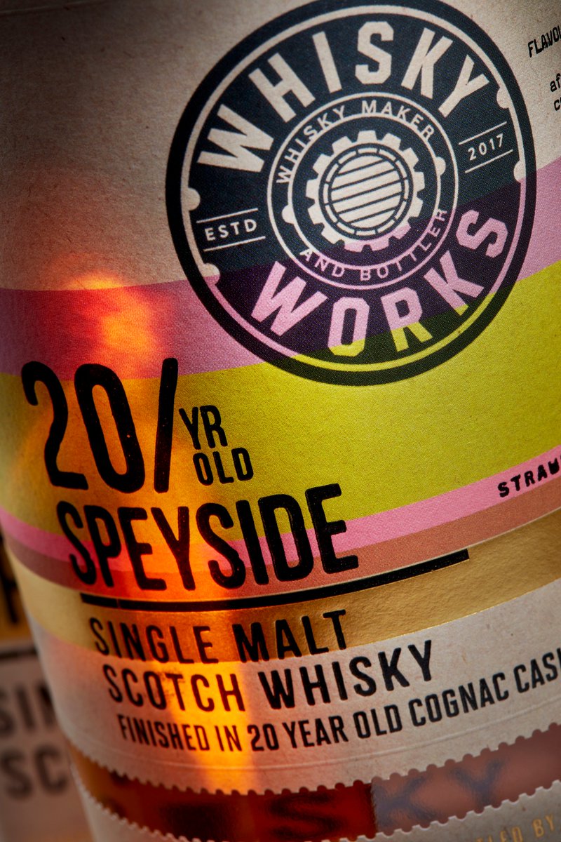 Our deliciously herbal and floral single malt from a closed Speyside distillery spent 20 years quietly maturing in American White Oak before being finished in cognac barriques for 7 months. Time well spent if you ask us. #WhiskyWorks #singlemalt #speysidemalt #cognacfinish