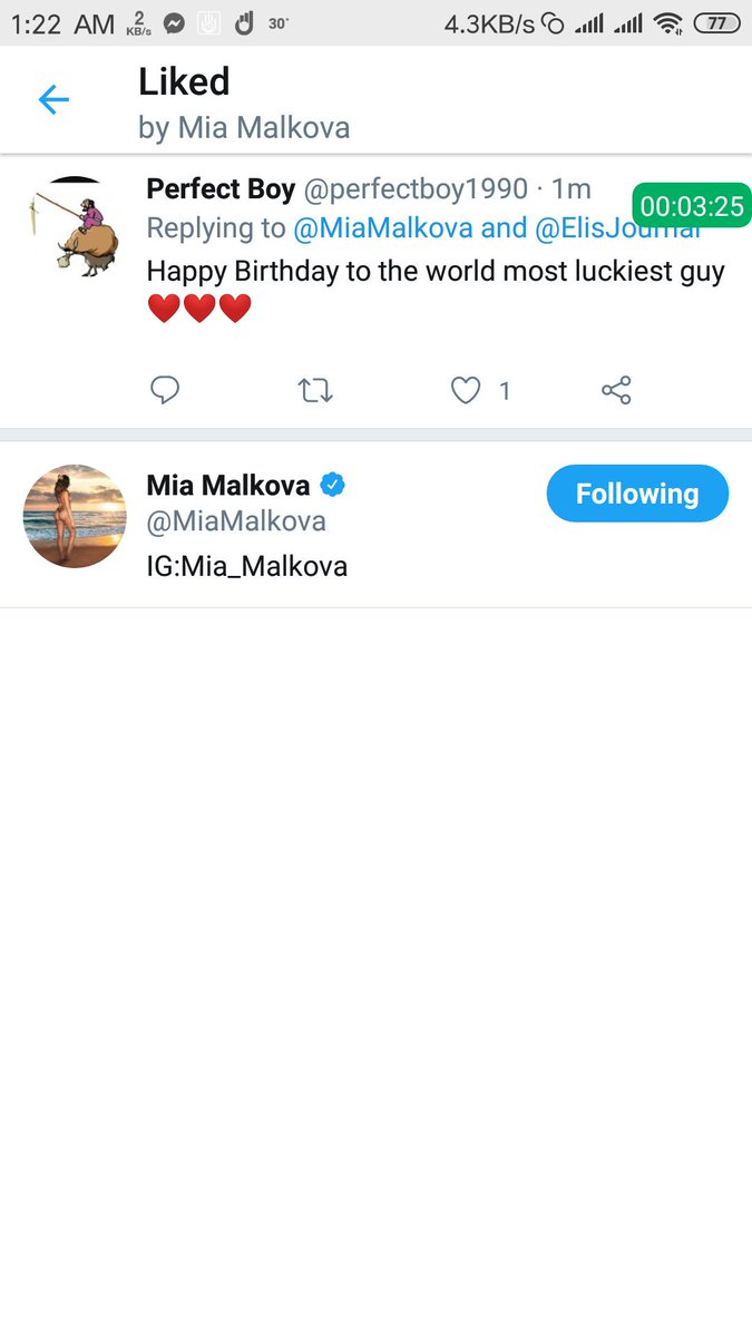 perfectboy1990's tweet photo. when your crush like your comments 😍😍😍😍😍😍😍 @MiaMalkova https://t.co/Ft8P6HCLFv