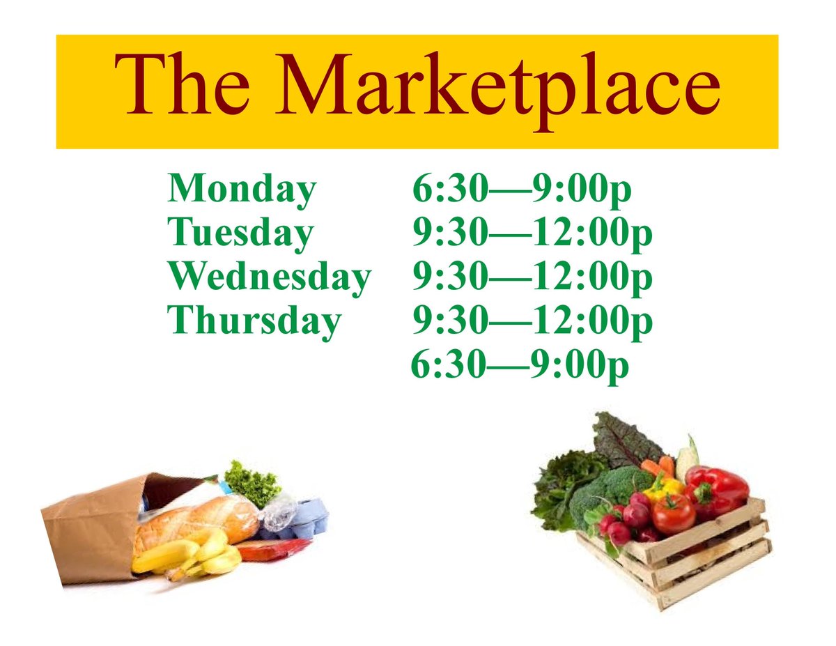 ROH_1967's tweet photo. #MoreHours - In order for the Marketplace to meet the growing needs of our community, we have added a Thursday morning time-slot to their existing hours of operations. https://t.co/JFfG3AMlTU