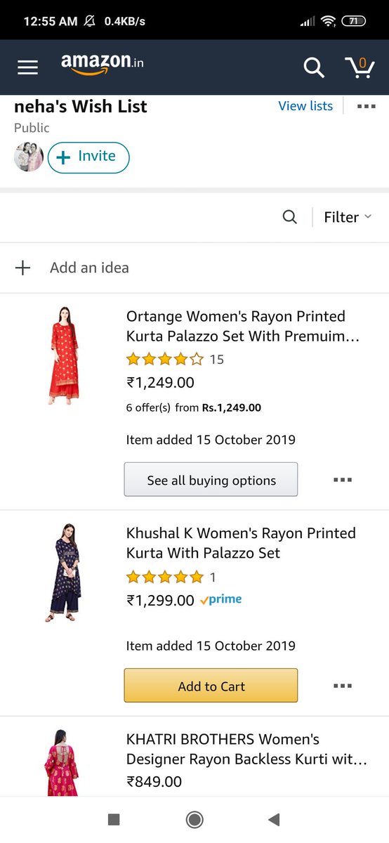 Nainasi39647308's tweet photo. @amazonIN #BudgetFreeAmazon 
#AmazonGreatIndianFestival 
@amazonIN 
Beautiful dress ✨✨
@GauravP26479152 @ANNSTEEP https://t.co/7jSOglaKik