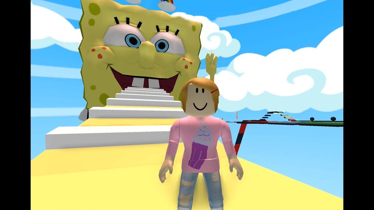 Obbyroblox Hashtag On Twitter - roblox escape spongebob obby with molly