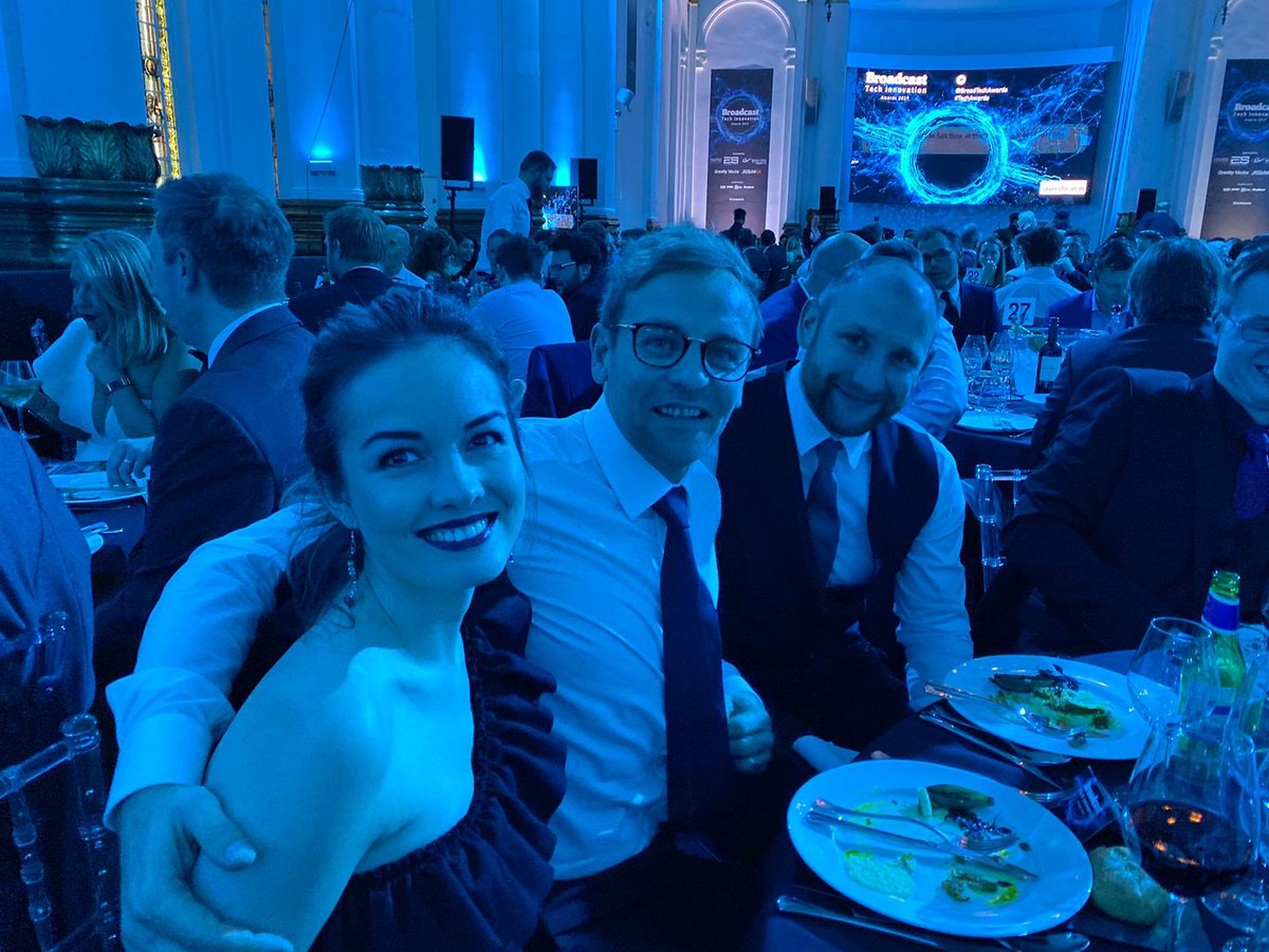 We’re at the <a href="/BroadTechAwards/">Broadcast Tech Innovation Awards</a> this evening! 🥳 Our very own <a href="/ColinDreBrown/">Colin  Brown</a> is shortlisted in the Excellence In Grading category for <a href="/FirecrestFilms/">Firecrest Films</a> ‘Murder Case’. Fingers crossed, and good luck to all those shortlisted 😊🍾