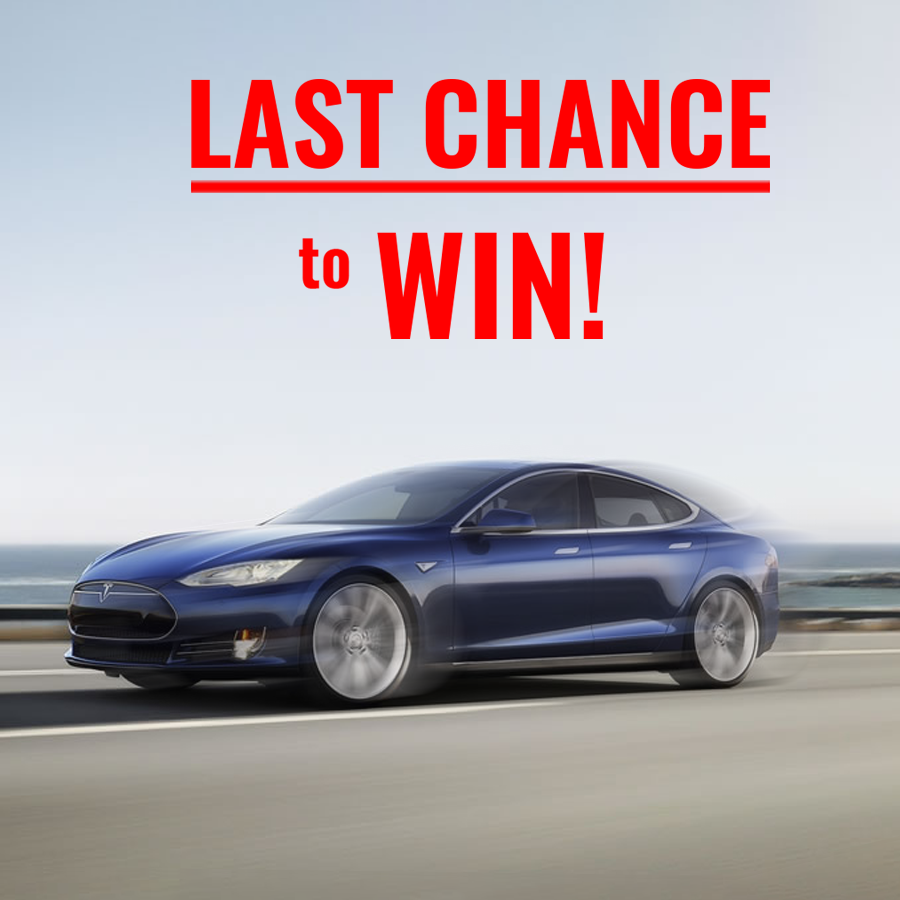 MileHighRaffle's tweet photo. 🕛 Our raffle END AT MIDNIGHT! This is your last chance to enter and win a Tesla Model S or $75,000 cash! Buy your tickets before it's too late at https://t.co/43AdEoBv8c https://t.co/TcGrrbPyjJ