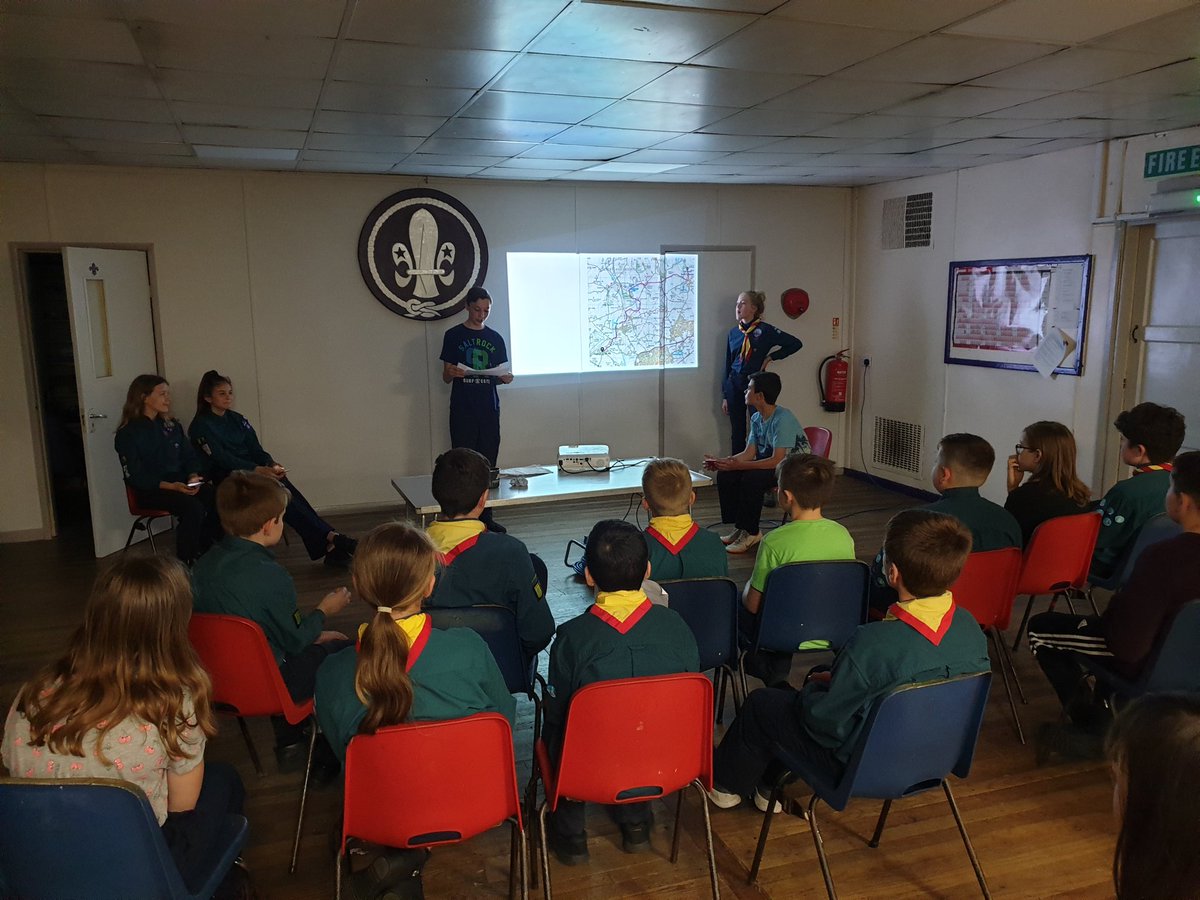 Sharing their expedition experience with the troop <a href="/1stBulkington/">1st Bulkington Scout Group</a> <a href="/WarksScouts/">Warwickshire Scouts</a> <a href="/NuneatonScouts/">Nuneaton District Scouts</a> #getoutdoors #scouting