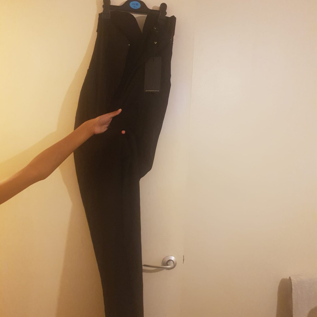 Que7LLB's tweet image. So disappointed @ASOS  are you the new primark? Received a ripped jumpsuit . Night out spoilt .