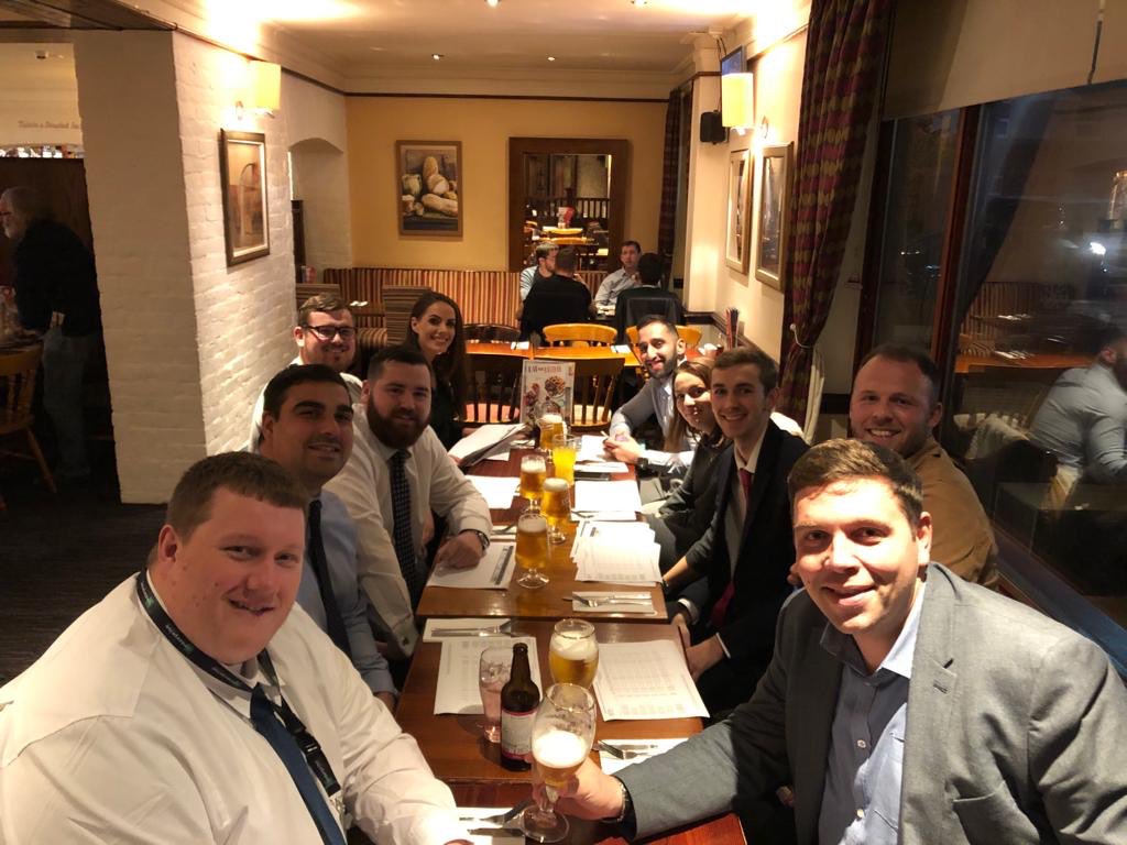 Great to be part of <a href="/EracBenR/">Ben Rollett</a> and u830s statement night. Fantastic to see the whole team clearly understanding and taking pride in their part in the branch’s overall success!