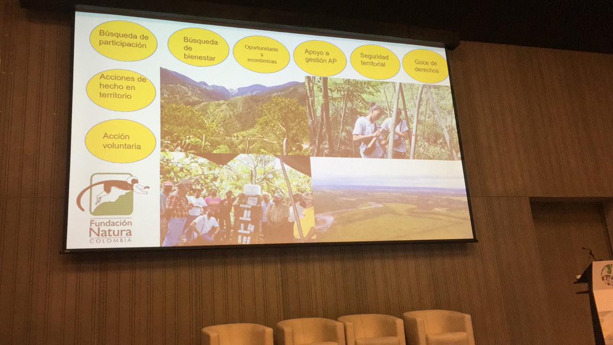 fundacionnatura's tweet image. &quot;El tema de otras medidas de #conservación se ha puesto sobre la mesa desde hace ya varios años y nace desde la #SociedadCivil&quot;, @Clarasolano6, Directora Ejecutiva de Fundación Natura #IIICAPLAC #CongresoÁreasProtegidasLAC