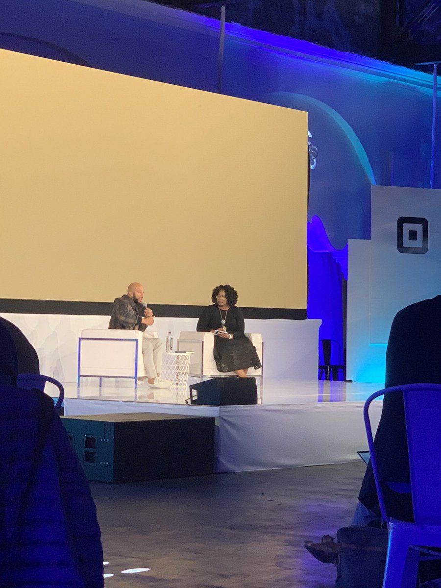 NjissangB's tweet photo. Loved @common’s keynote speech at @Square’s Unboxed event! https://t.co/Y8b8BjM3yu