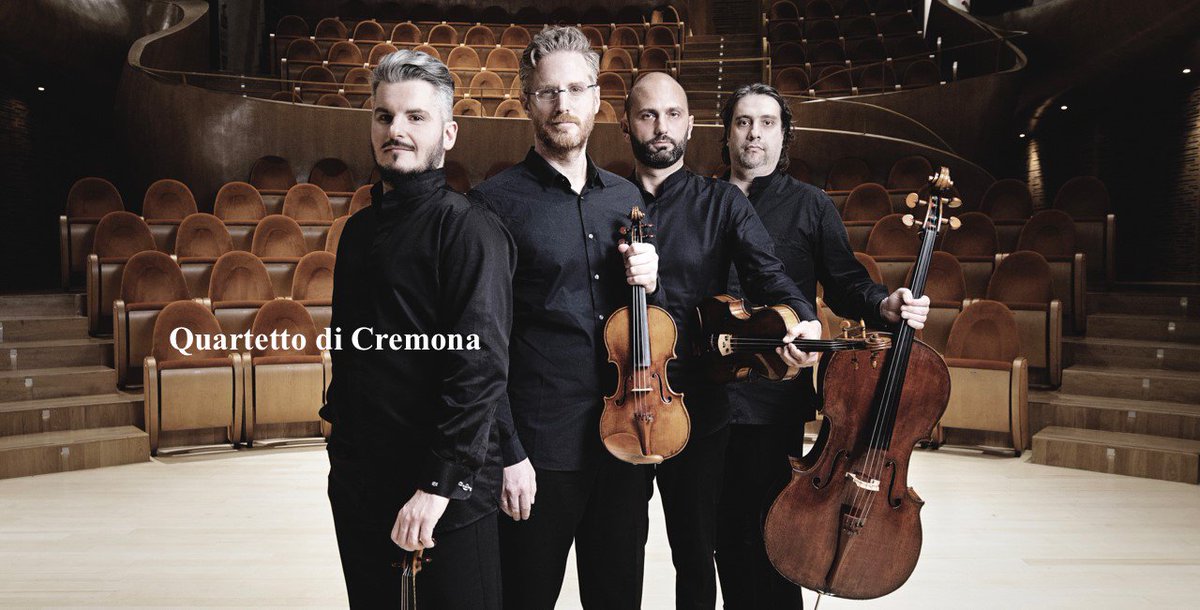 #QuartettoDiCremona is 1 of the most exciting #chamberensembles on the international stage. They perform 10/27/19, 3 pm, at our season's inaugural concert in #RidgewoodNJ. Tix 800-838-3006.