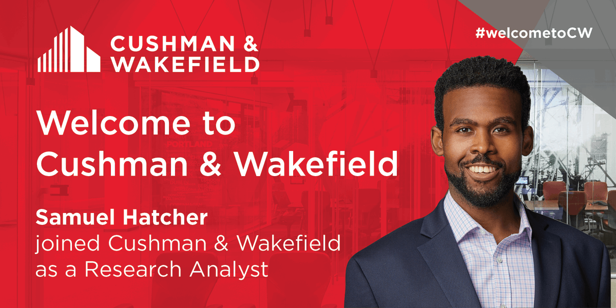 CushWakePNW's tweet photo. Congratulations to our new researcher, Samuel Hatcher on completing his first MarketBeat reports! We are thrilled to have you on our @CushWake #Portland team!!!
#research #CRE #welcometoCW https://t.co/5K3GFgWkzj