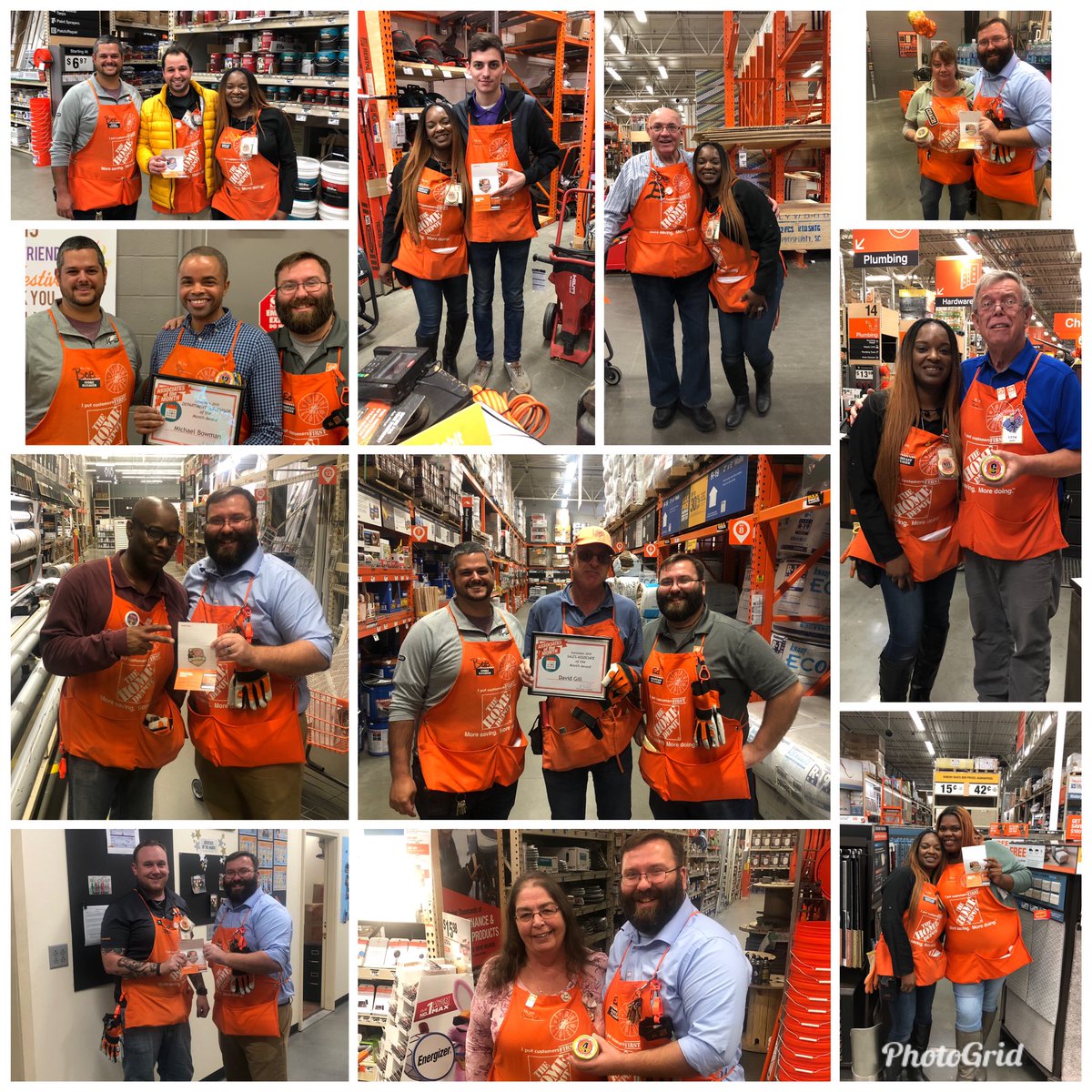 Just some of this weeks recognition for #Broomallsbest !! ❤️🎁🎉🎊 We are blessed to have such an amazing team of associates <a href="/Broomall_HD4181/">BroomallHomeDepot</a> <a href="/tekillabrooks/">Tekilla Renee Brooks</a> <a href="/ed_gusler/">Ed Gusler Jr</a> <a href="/KJC215/">Kenneth Cooper</a> @DanKellenyi <a href="/Bob_Roselli/">Bob Roselli</a>