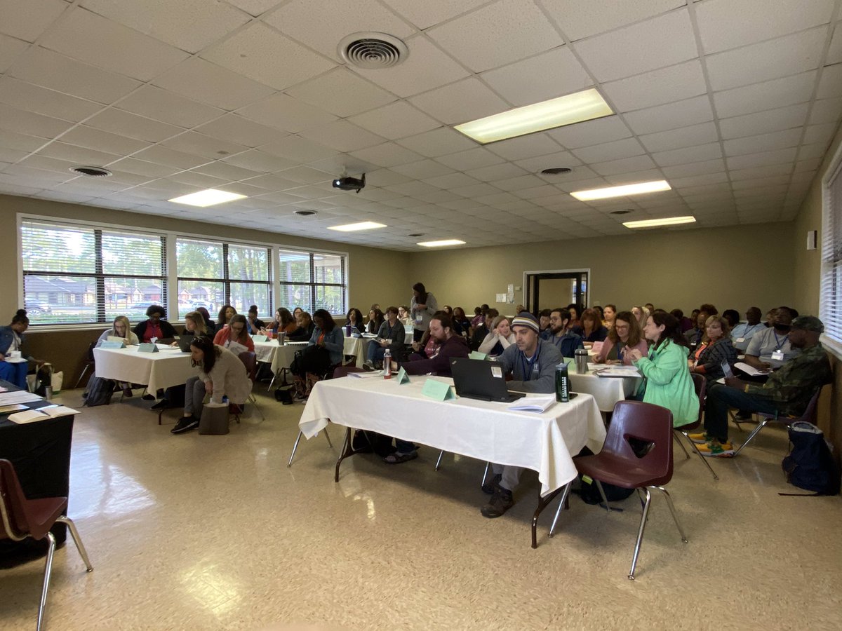 Engaged Educators creates Engaged Student Learning! Presenting to a packed room on Engaging Math Strategies #GCTM2019