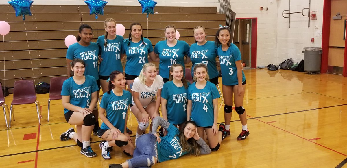 CoachMercado_WG's tweet photo. Was incredibly honored to be a part of such a great event at Spike Teal tonight. What an incredible community and school event for a great cause. Thank you to all who helped run this amazing night. @FultonAthletics @CentralSquareSD #HopeForHeather #CancerAwareness https://t.co/ExkPT0dHuF