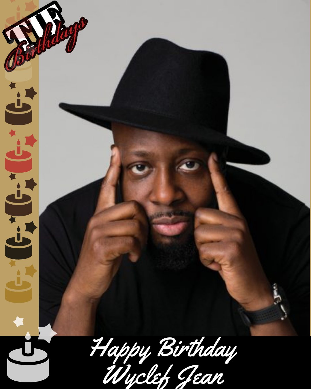 Happy Birthday to the amazingly talented Wyclef Jean   