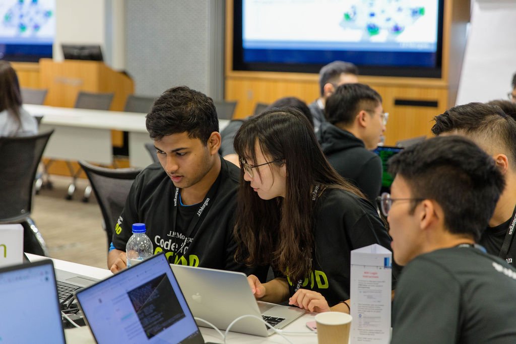 jpmorgan's tweet image. New Hope Community Services now have a new #tech solution to help focus their efforts in neighborhoods struggling with homelessness, thanks to the winning team at our #CodeForGood Challenge in Singapore.